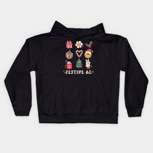 Festive AF Kids Hoodie